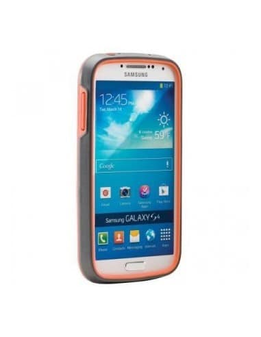 Peli CE1250 Protector Series Case for Galaxy S4, Grey/Orange