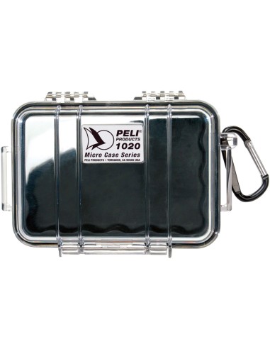 Peli 1020 Micro Case Black Liner, Clear